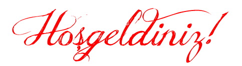 Hoşgeldiniz